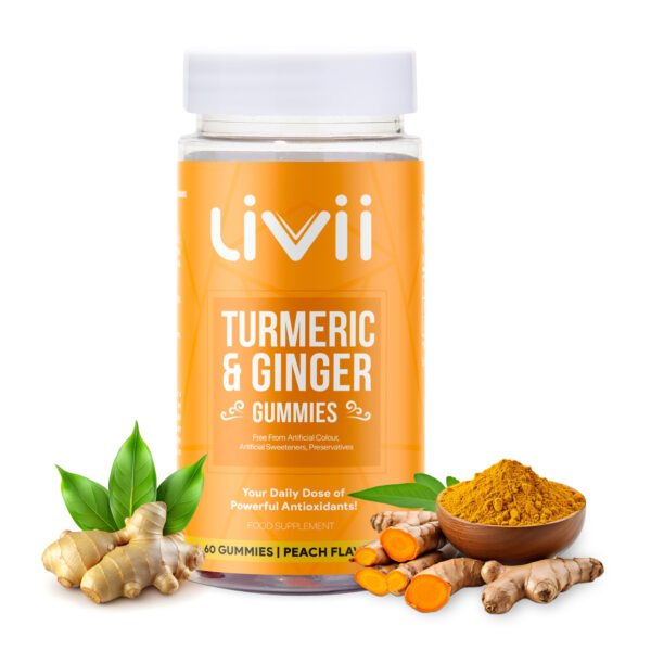 Livii Turmeric and Ginger Gummies